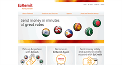Desktop Screenshot of ezremit.com
